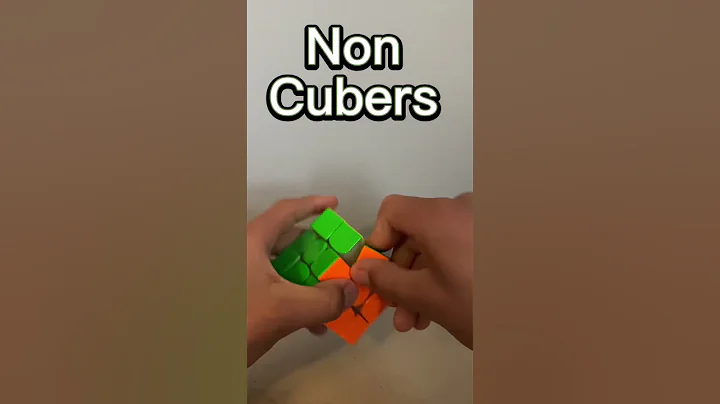 When NonCubers See A GAN Cube… #rubikscube #shorts