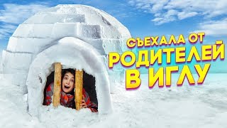 ПОСТРОИЛА ИГЛУ В ПОЛЕ И ОСТАЮСЬ В НЕМ ЖИТЬ!