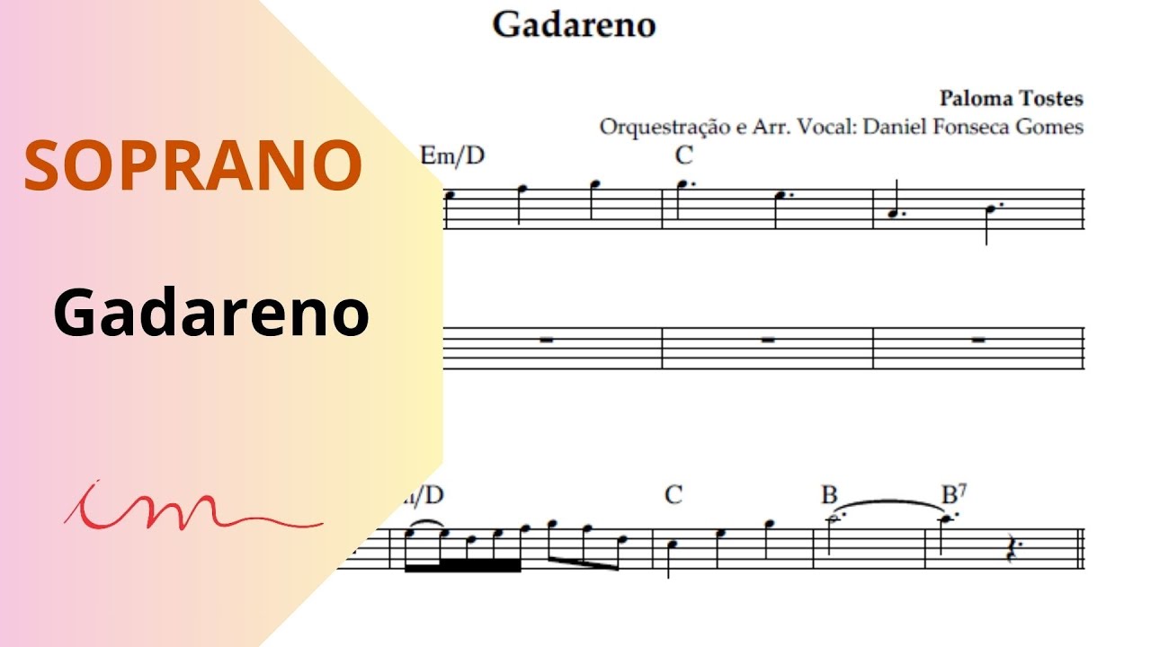 LOUVOR: Gadareno (ICM) - Soprano 🎤