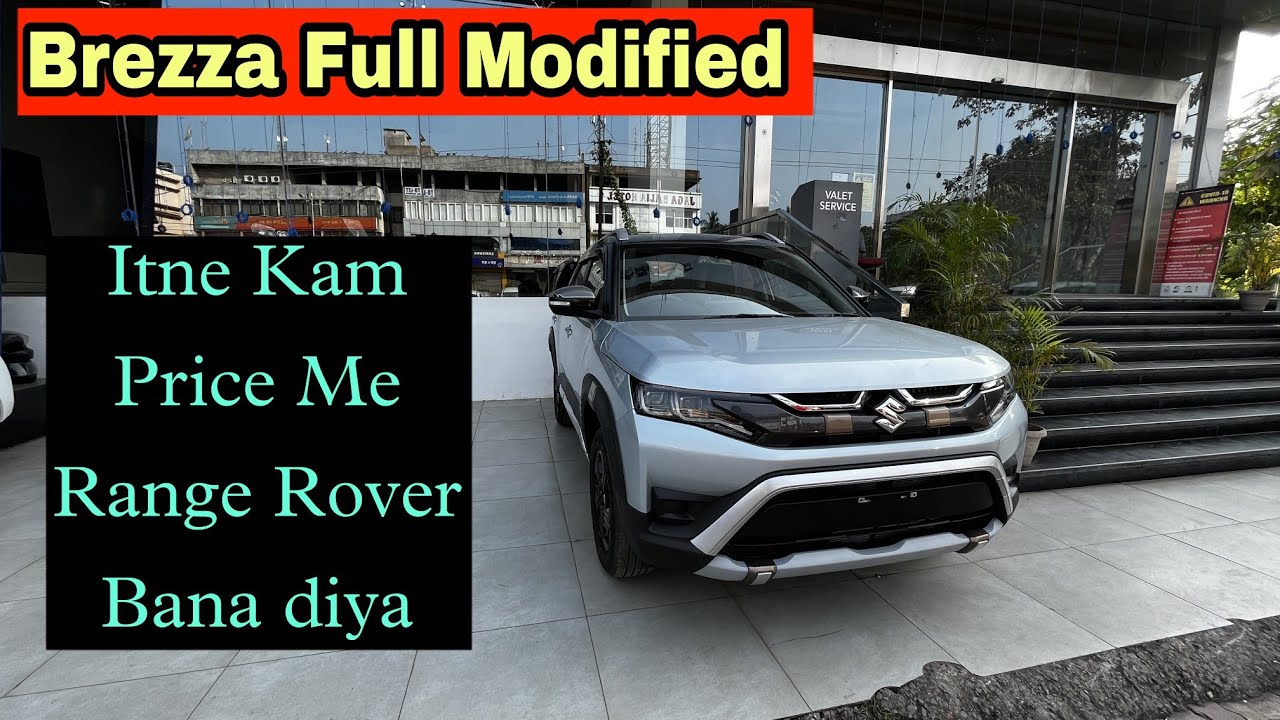 Maruti Brezza 2022 Modified | Looking Like Range Rover : Company ...