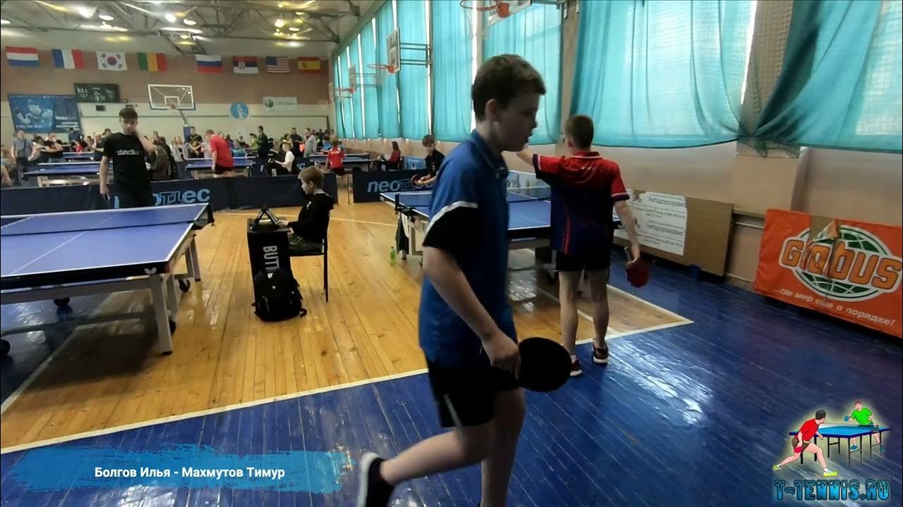 Гайфулин Тимур настольный теннис
