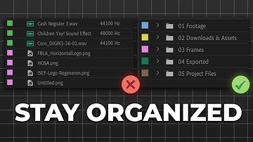 How to Stay Organized as a Video Editor