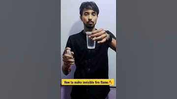 How to make invisible fire flame #shorts #viral #trending #tips #youtubeshorts