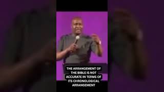 ARRANGEMENT OF THE BIBLE IS NOT ACCURATE IN TERMS OF ITS CHRONOLOGICAL ARRANGEMENT || Joshua Selman