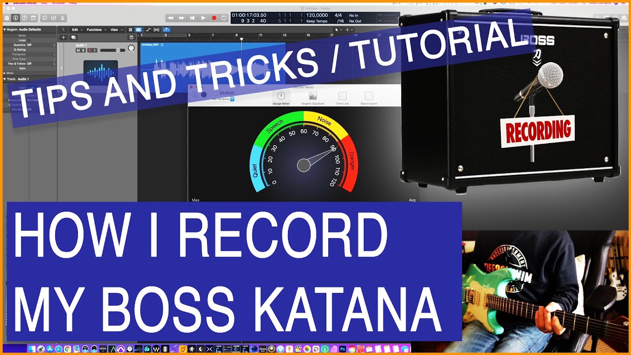 How I Record My Boss Katana Recording Tips Tutorial Get The Best