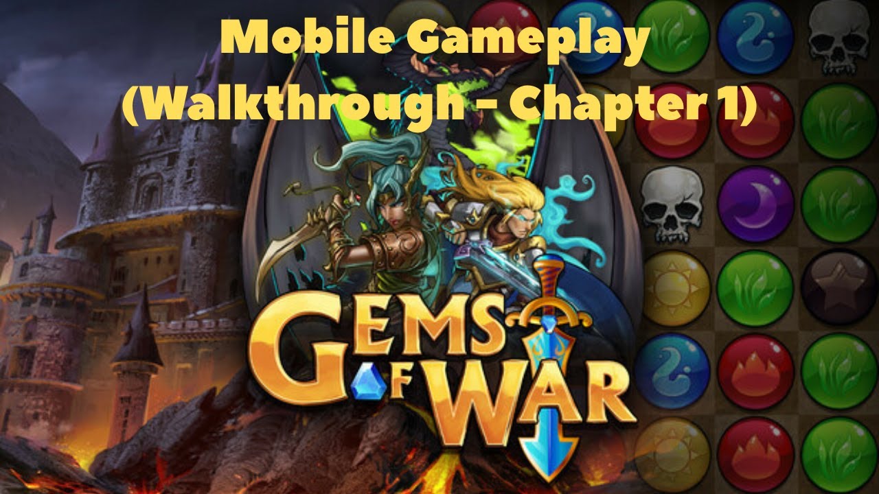 Gems of War || Mobile Walkthrough - Gameplay Chapter 1