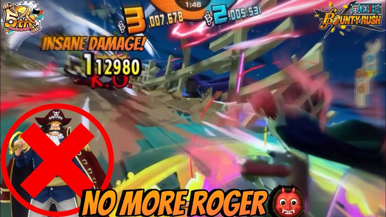 6*MAX FR SHANKS ENDS ROGER CARRER👹 | OPBR | 