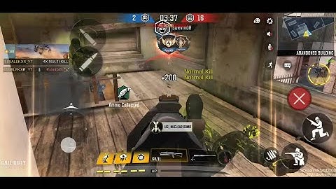 Call of Duty mobile: NUKE +51KILL🔥 ATTACK OF THE UNDEAD 20 Gameplay - port 565 (No Commentary)