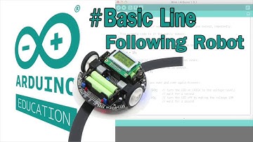 Very basic Line Follower Robot Arduino