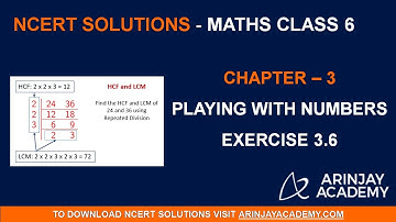 NCERT Solutions for Class 6 Maths Chapter 3 Exercise 3.6 Playing with Numbers
