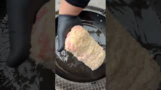 片面だけで大丈夫!!豚バラで簡単豚カツがヤバい #shorts