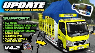 UPDATE‼️ SHARE KODENAME BUSSID V4.2 || SOUND CANTER SERIGALA GUK GUK PREMIUM || NO PUTUS PUTUS