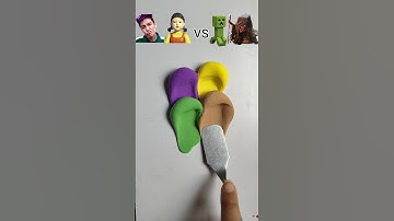 Squid game vs A Minecraft Movie Guess the Winner #satisfying #colormixing #shiviepaintings