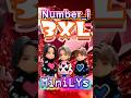【Number_i『3XL』】フィギュアのNumber_iおチビちゃんズ(MiniLYs)が大活躍する人気シリーズ!?️3XLにあわせてデカすぎる愛で!?️踊ります✨❗ #number_i