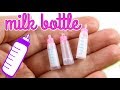 Miniature Milk Bottle DIY (actually works!)