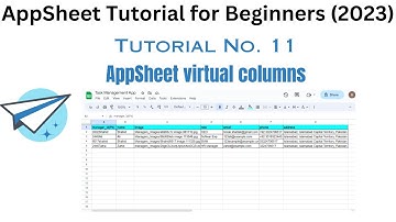 How to add virtual columns and what is function of virtual columns in appsheet.