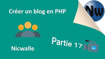 [17/17] Créer un blog avec Back-office en PHP | Partie 17