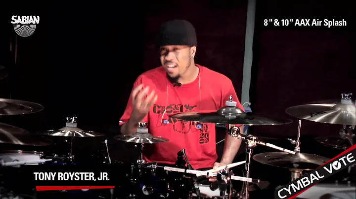 CYMBAL VOTE - Tony Royster Jr. Reviews the 8" & 10...