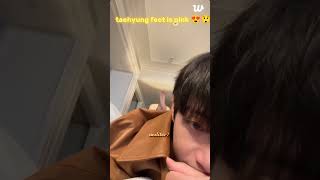 He Shows His Cute Pink Feet