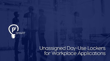 P2 Smart - Workplace Unassigned Day Use Lockers