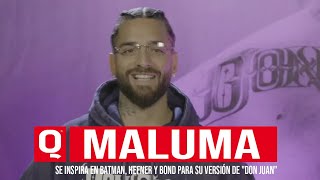 Maluma se inspira en Batman, Hefner y Bond para dar vida a su versión de "Don Juan"