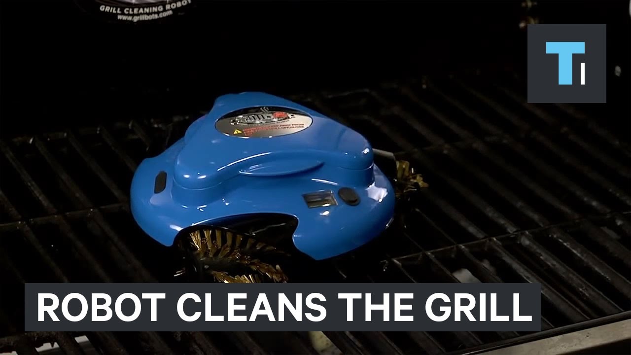 Feeling Lazy? A Robot Will Clean Your Grill