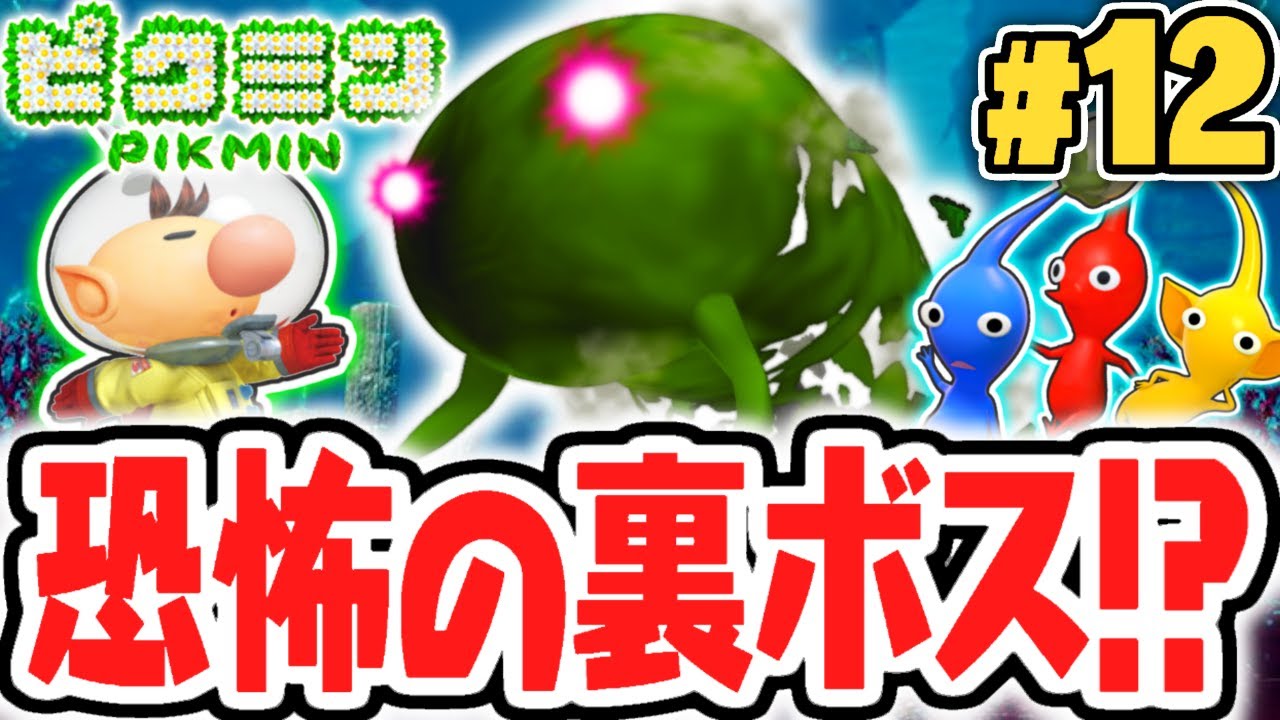 史上最強の敵ドドロが出現 まさかの裏ボスを倒せるか はじまりの実況part12 ピクミン Youtube