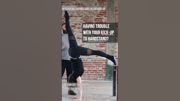 Improve your kick-up to handstand with this drill