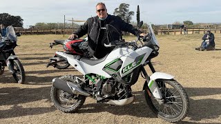 Toma de contacto Kawasaki kle 500 primeras impresiones on board 