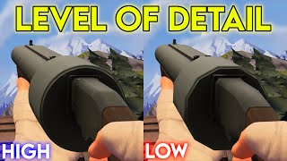 Making TF2 Look Better - Level Of Detail (Model Quality)