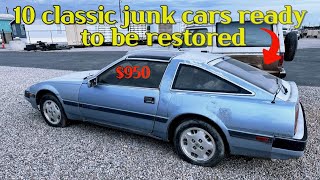 10 classic junk cars ready to be restored  on Craigslist  | for Sale by Owner!