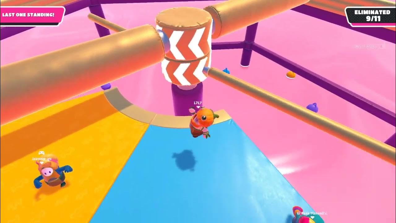 Fall Guys Grabbing 8 people in Jump Showdown YouTube