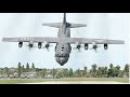 C130 Military Aircraft Nose Dive Landing Gone Horribly Wrong [XP11]