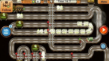 Train Track Maze 2 Long Train | Train Game | Android Gameplay #0003090