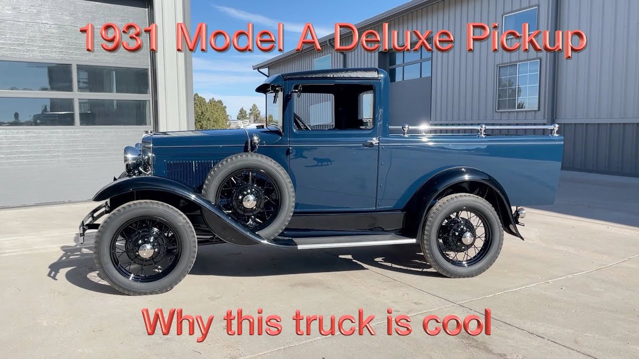 1931 Model A Deluxe Pickup HD 1080p - YouTube