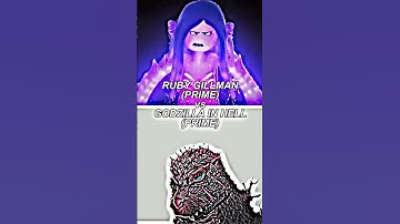 Godzilla In Hell vs Ruby Gillman | battle #shorts