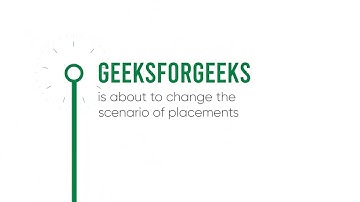 Placement 100 | Teaser | GeeksforGeeks