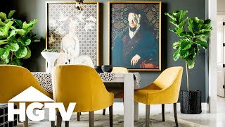 Tour the Dining Room | HGTV Smart Home (2019) | HGTV