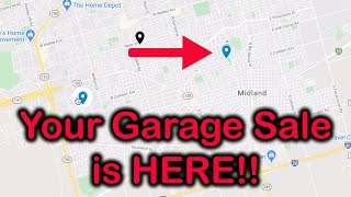 How to Search Map Garage Sales on Google Maps