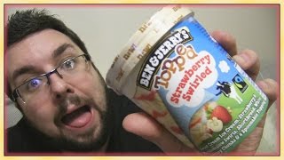 Ben & Jerry's Topped Strawberry Swirled Review