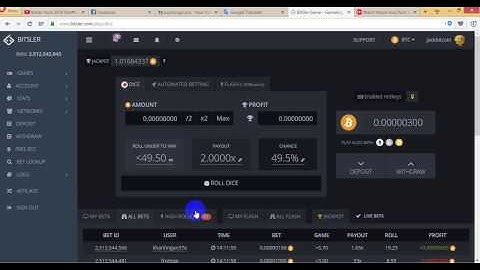 Bitsler Script  Bot Scam
