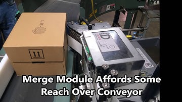 Label Printer Applicator with Wipe-On Module