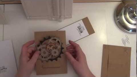 TUTORIAL - SURPRISE POP-UP EASEL CARD (special card folding technique)