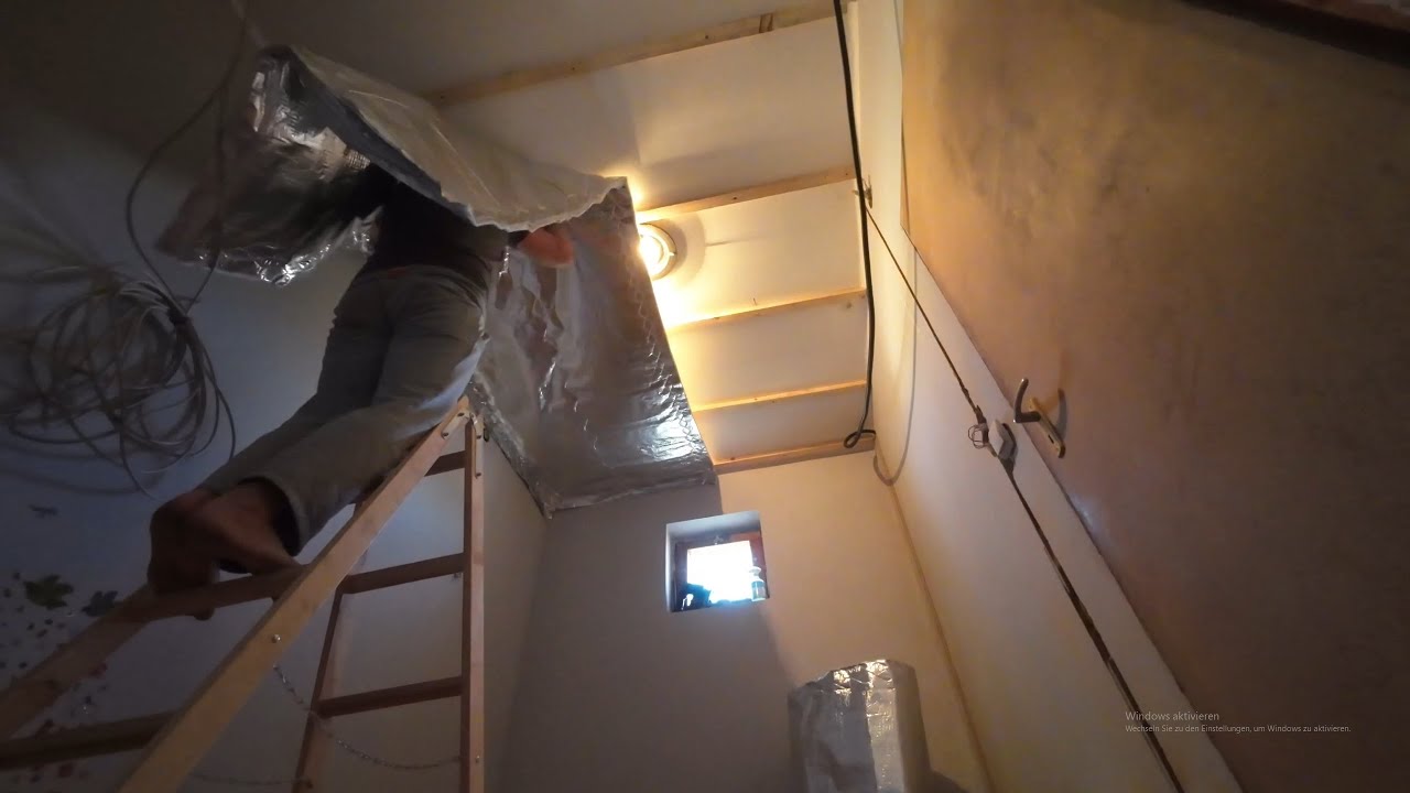 Am Wievielten Tag Hündin Decken Lassen Umbau im Wohnhaus - Decken abhängen, Dämmen, Rigips, Elektrik - YouTube