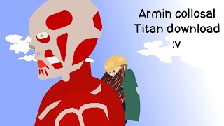 Armin Collosal Titan Test | pack download Sticknodes