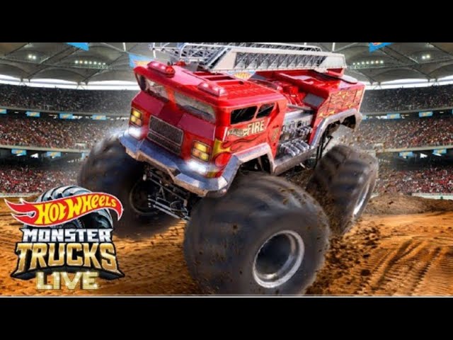 Different Types Of 5 ALARM Monster Trucks & Cars! class=