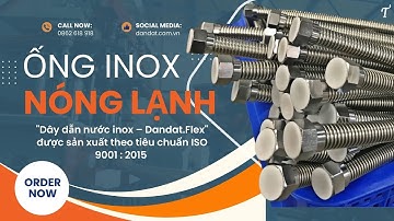 ỐNG CẤP NƯỚC INOX BÌNH NÓNG LẠNH/ DÂY DẪN NƯỚC/ DÂY DẪN NƯỚC INOX CHỊU NHIỆT/ DÂY DẪN NƯỚC MỀM INOX