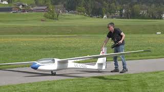 RC Sailplanes (DG 303 Elan Acro + ASW 15 b) in Schlins  mit Impeller und FES (Marcel und Martin)