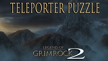 Legend Of Grimrock 2 - Teleporter Puzzle & Secret (Lexiconary)