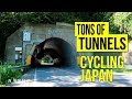 Cycling thru tons of tunnels in Hokkaido